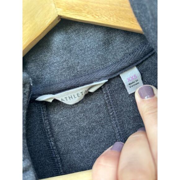 Athleta Cassidy Ponte Half Zip Grey Dress XXS - Picture 5 of 9